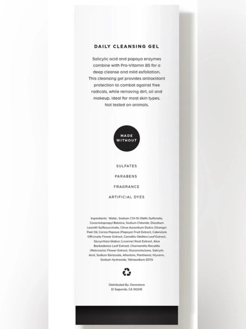 Daily Cleansing Gel – Gentle Pink Facial Cleanser with Salicylic Acid‎